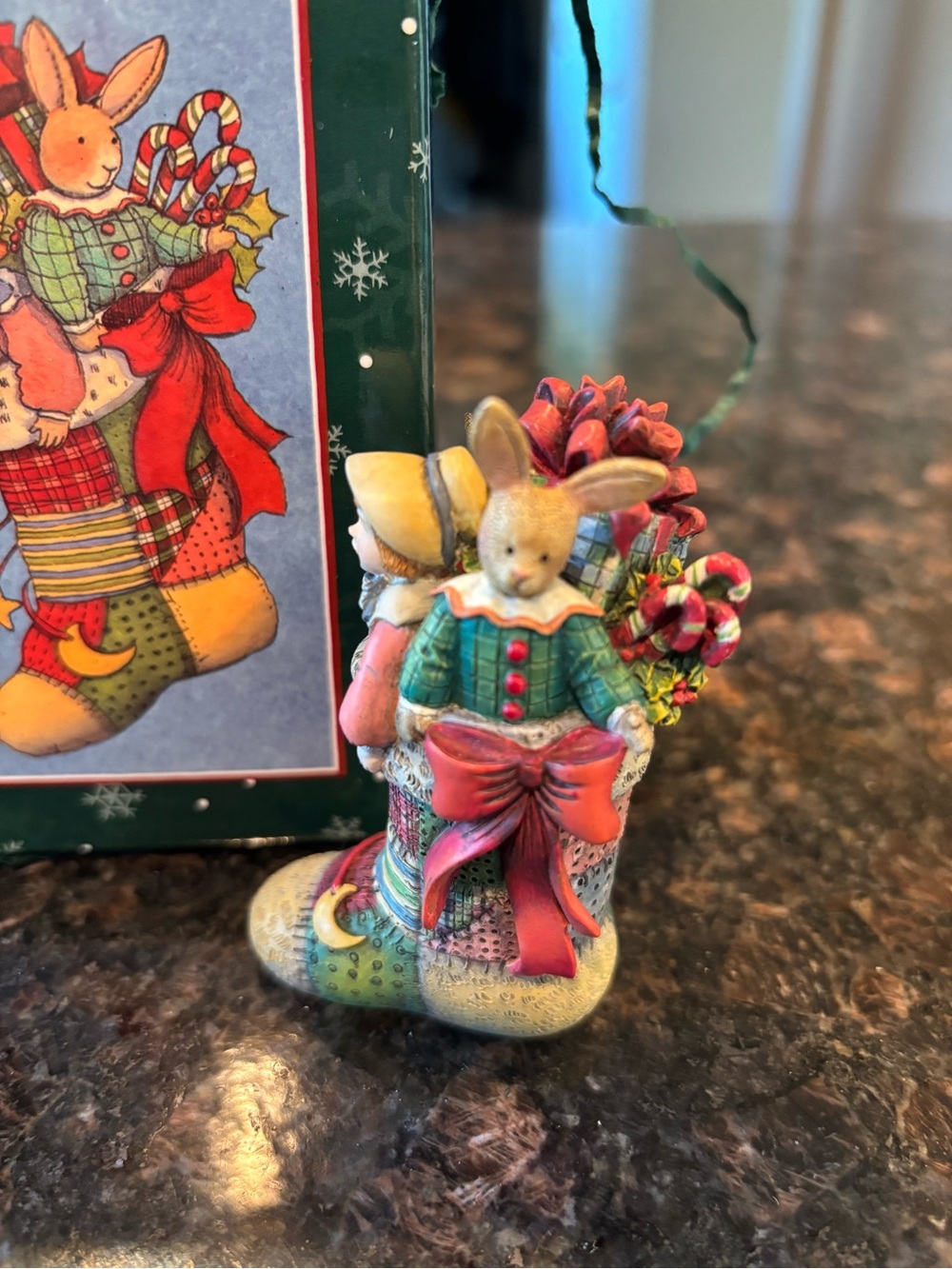 Vintage Lang Christmas Ornament - Stocking